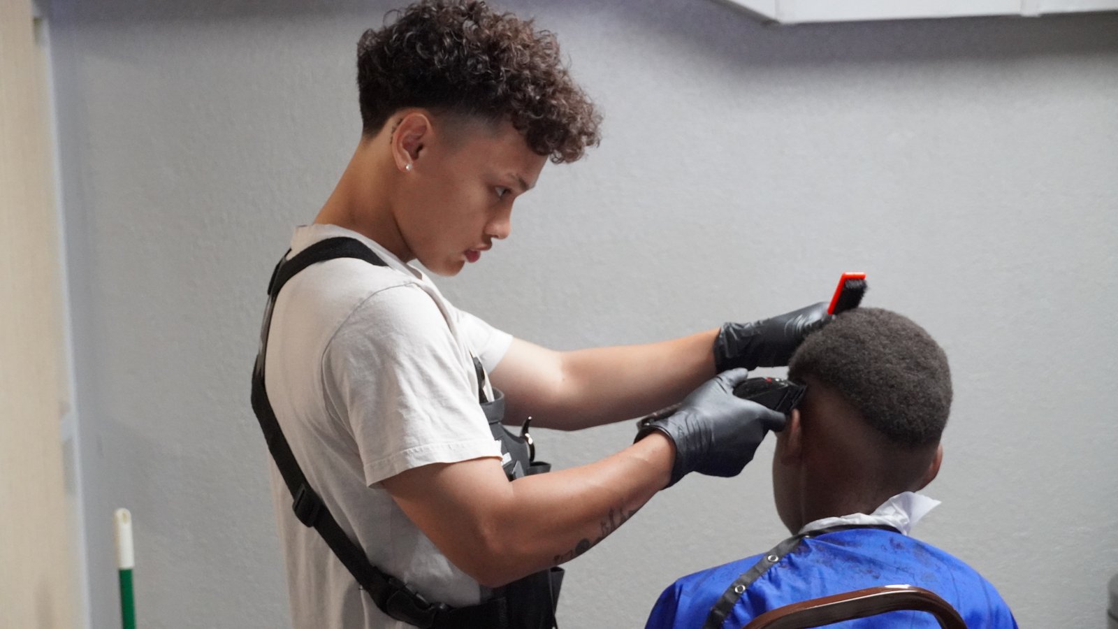Free haircuts at Back to School Bash